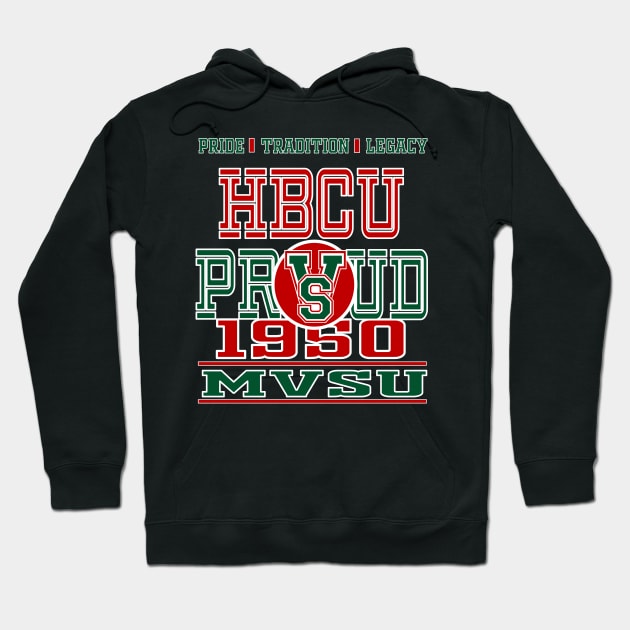 Mississippi Valley State 1950 University Apparel Hoodie by HBCU Classic Apparel Co